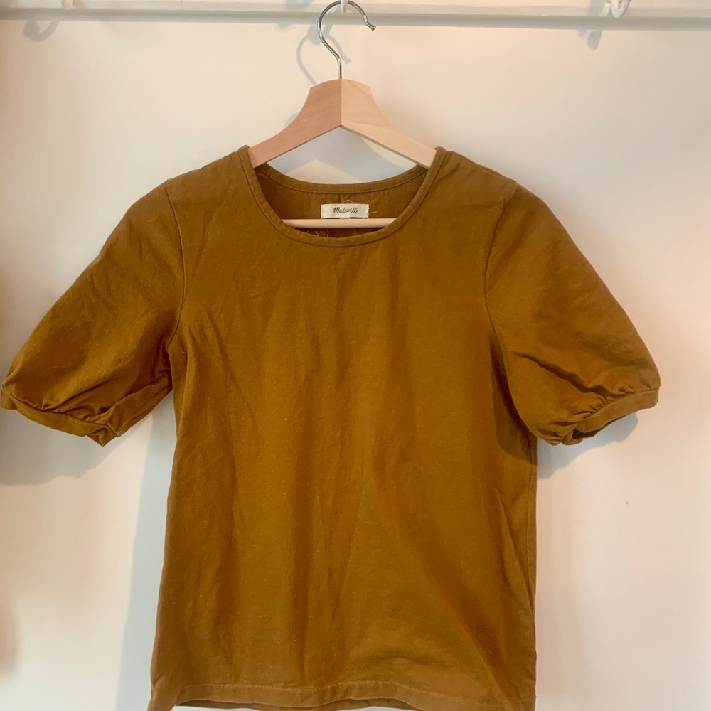 Madewell puff sleeve top Sz. Small